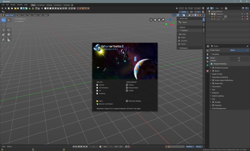 Bforartists 2 Alpha 0.9.0 released Bforartists 2 Alpha 0.9.0 released