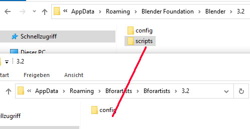 Migrate Settings and Addons from Blender