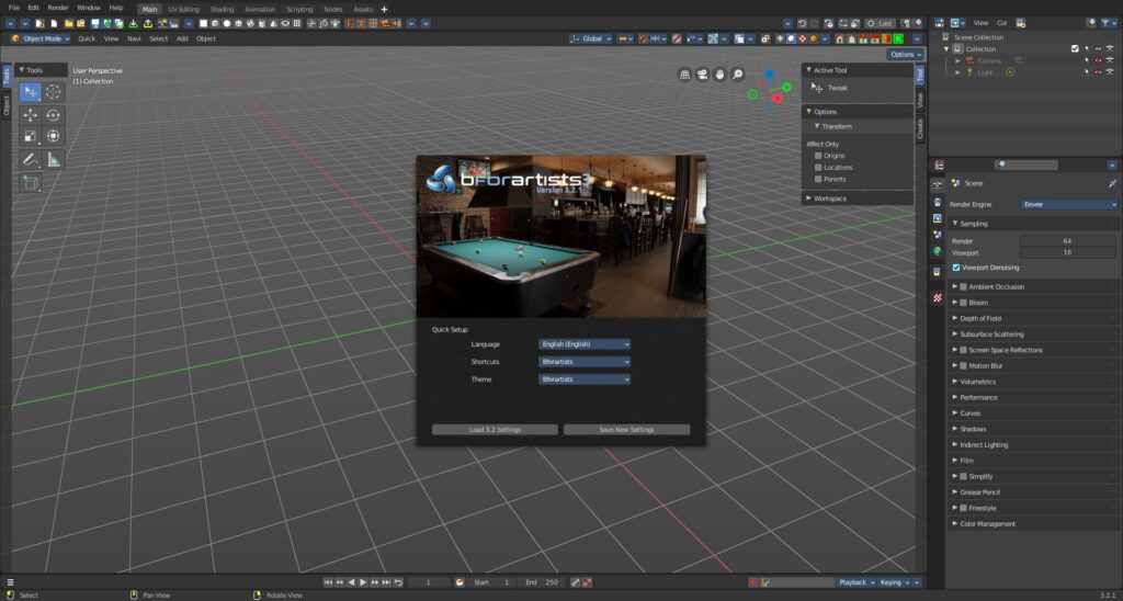 Bforartists 3 version 3.2.1 released